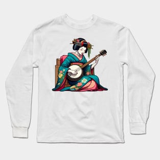 Banjo geisha Long Sleeve T-Shirt